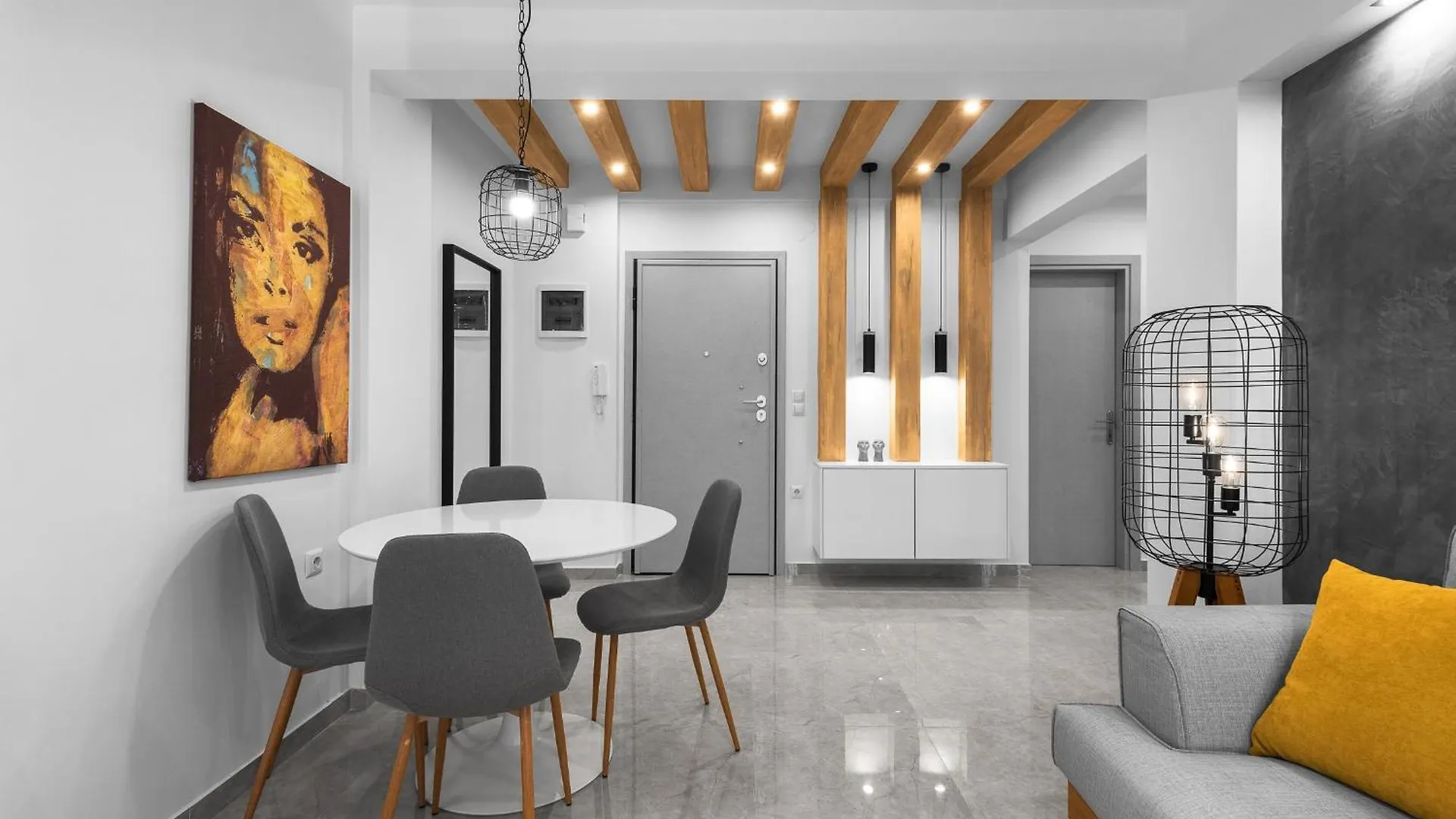 公寓 塞萨洛尼基Wood N White, Nilie Hospitality Mgmt公寓